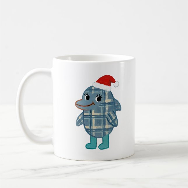 Santa Dolphin Klassisk Mugg (Vänster)