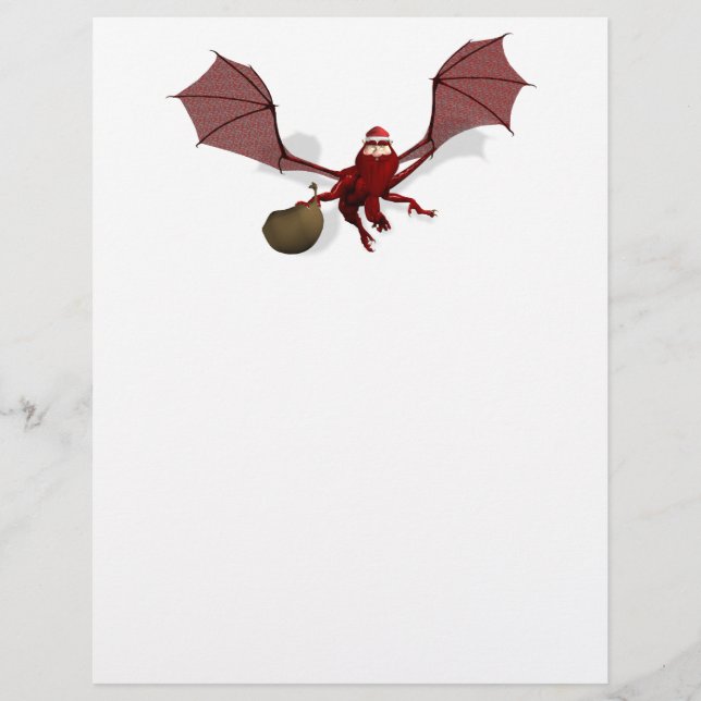 Santa Dragon (Framsida)