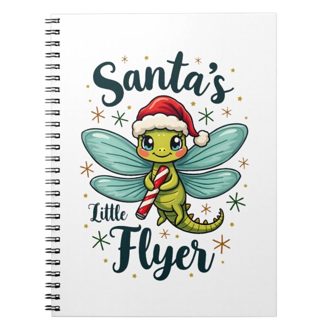 Santa Dragonfly Anteckningsbok (Framsidan)
