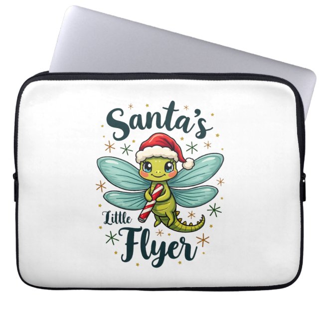 Santa Dragonfly Laptop Fodral (Framsidan)
