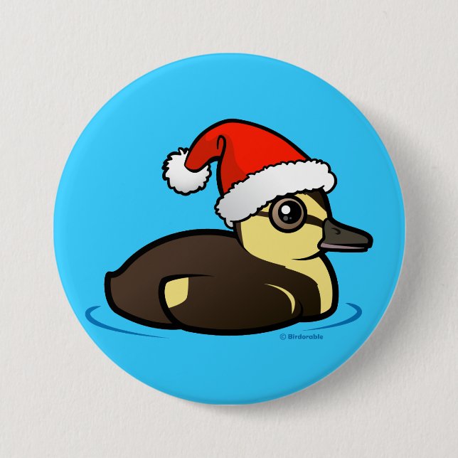 Santa Duckling Knapp (Framsida)