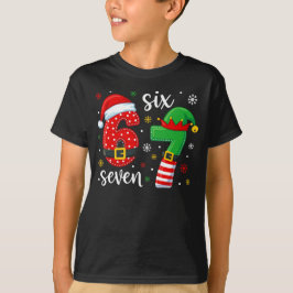 Santa & Elf themed 67 Meme T Shirt