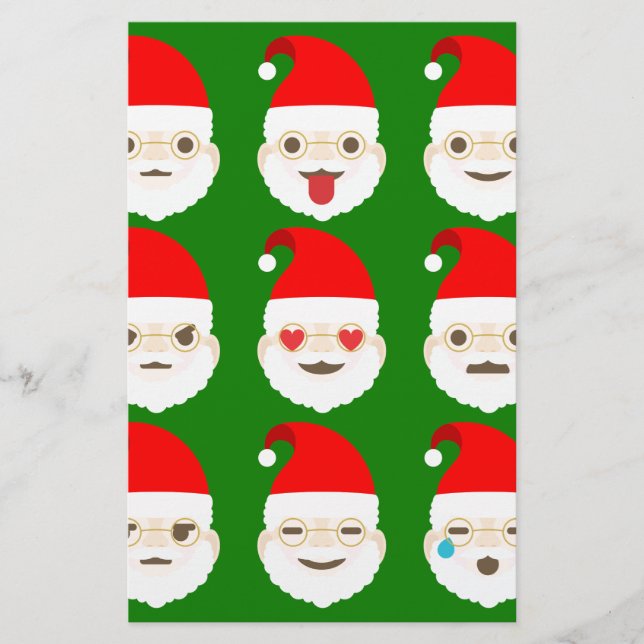 Santa emoji emoticons (Framsida)