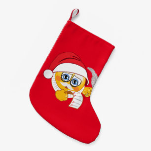 Santa Emoji julstrumpa