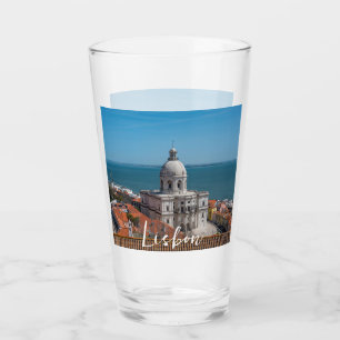 Santa Engracia-kyrkan i Lissabon, Portugal Glaskopp