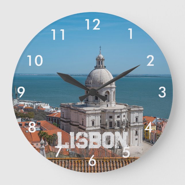 Santa Engracia-kyrkan i Lissabon, Portugal Stor Klocka (Framsida)