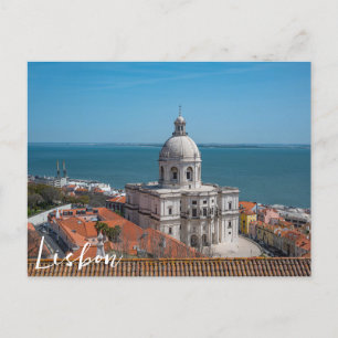Santa Engracia-kyrkan i Lissabon, Portugal Vykort