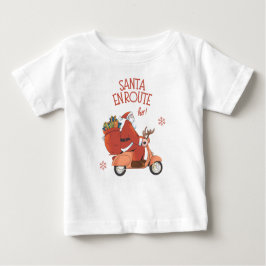 Santa enroute t shirt