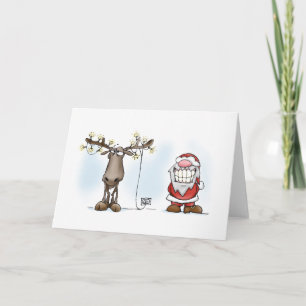 Santa & Eric: Enlightenment Helgkort