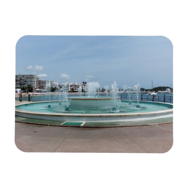 Santa Eulalia Fontän Magnet (Horisontell)
