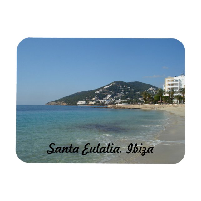 Santa Eulalia, Ibiza Magnet (Horisontell)