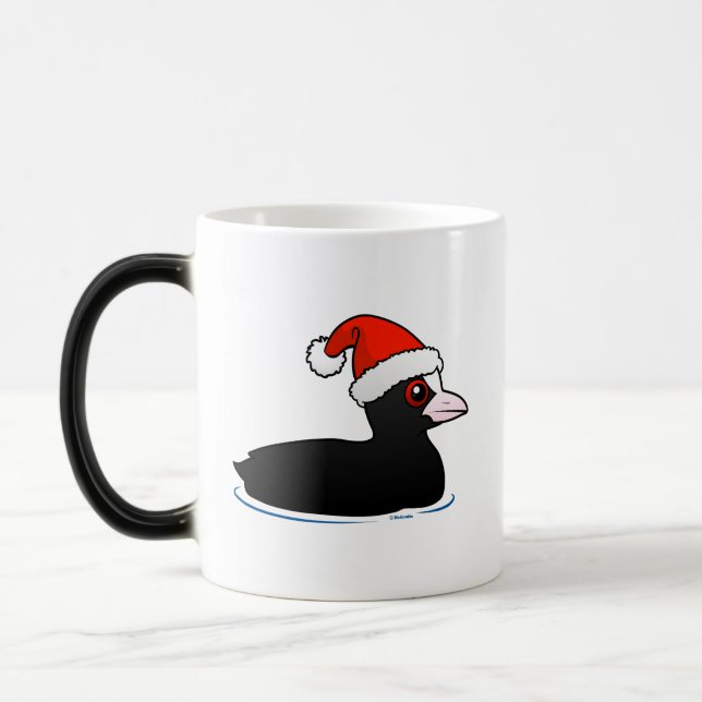 Santa Eurasian Coot Magisk Mugg (Vänster)