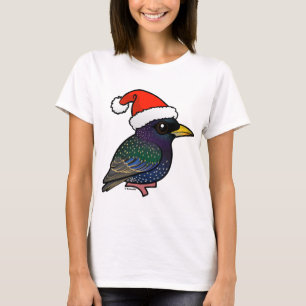 Santa European Starling T Shirt