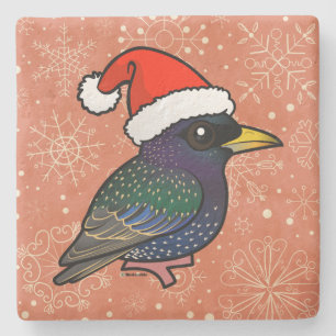 Santa European Starling Underlägg Sten