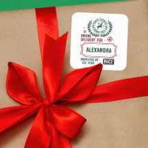 Santa Express-leverans för (eget namn)