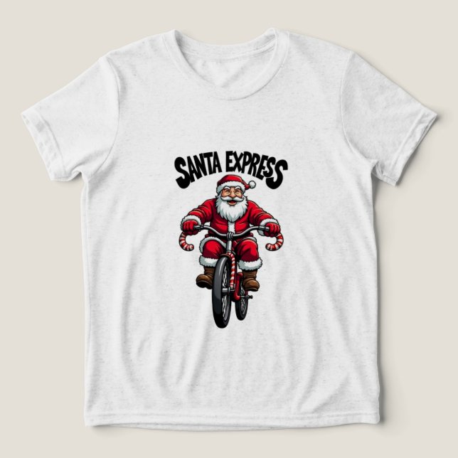 Santa Express – Magisk jultröja design T Shirt (Design Framsida)