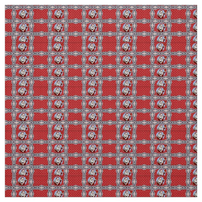 Santa Fabric Tyg (Provkarta)