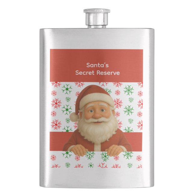 Santa Face | North Pole Spirits Christmas Vinyl Wr Fickplunta (Framsidan)