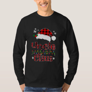 Santa farbror Claus-julmatchningsfamiljen T Shirt