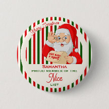 Santa Father Christmas Nice List Proud Member