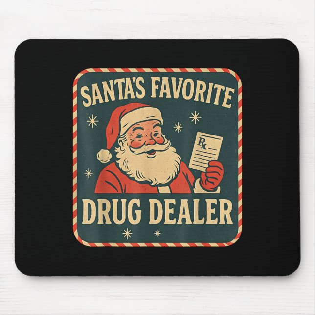 Santa Favorite Drug Er Christmas Pharmacist Health Musmatta (Framsidan)