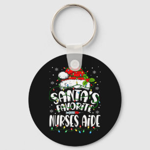 Santa Favorite Nurses Aide jul Nursing Istan Nyckelring