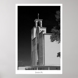Santa Fe Architecture Poster