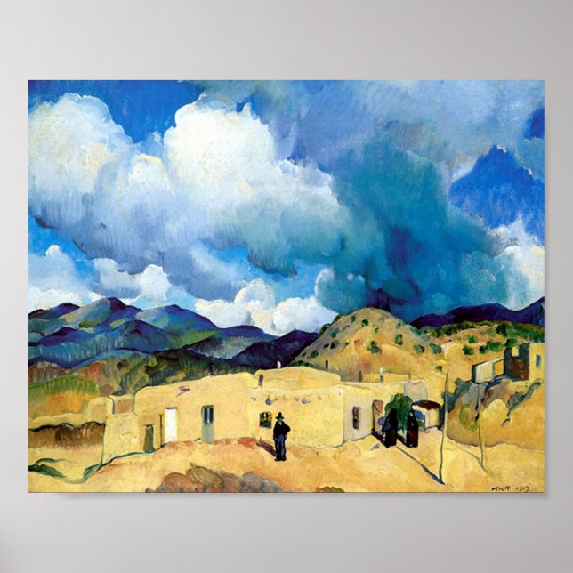 Santa Fe Backe Poster (Framsidan)