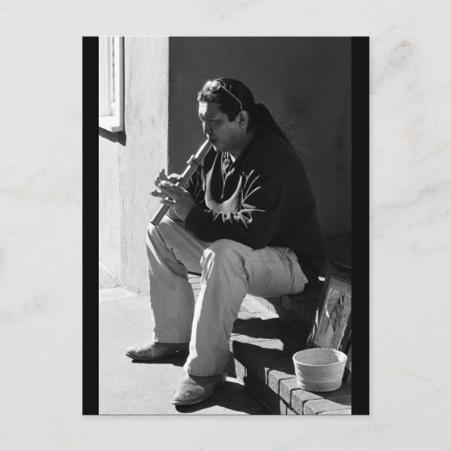 Santa Fe Flutist Vykort (Framsida)