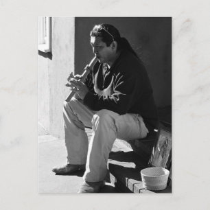 Santa Fe Flutist Vykort