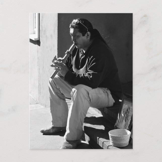 Santa Fe Flutist Vykort (Framsida)