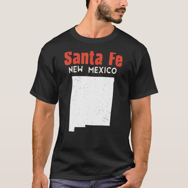 Santa Fe Förenta staterna, USA, New Mexican New T Shirt (Framsida)