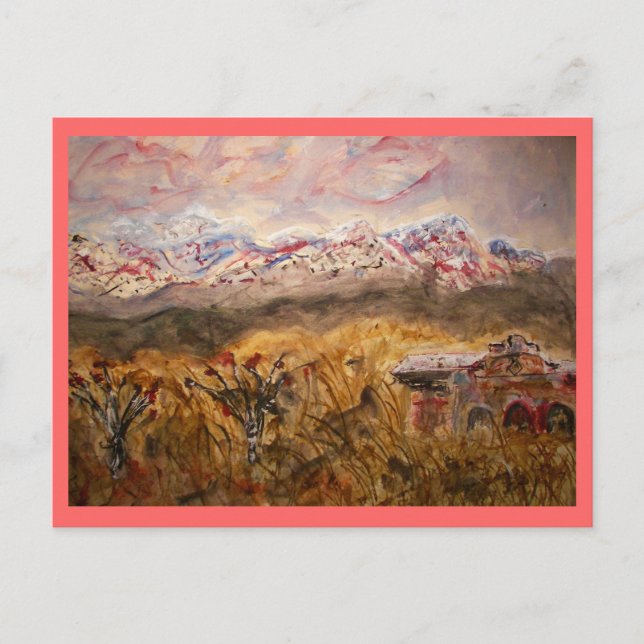 Santa Fe-fred på jorden Vykort (Framsida)