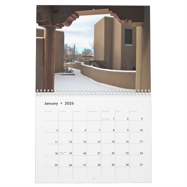 Santa Fe kalender 2014 (Jan 2026)