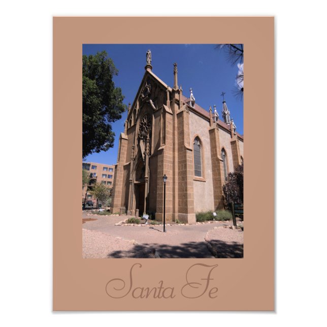 Santa Fe Loretto Chapel Fototryck (Framsidan)