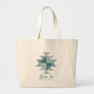 Santa fe New mexico Gift Jumbo Tygkasse