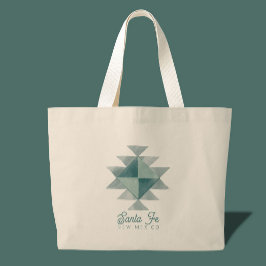 Santa fe New mexico Gift Jumbo Tygkasse
