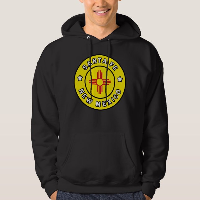 Santa Fe New mexico Hoodie (Framsida)