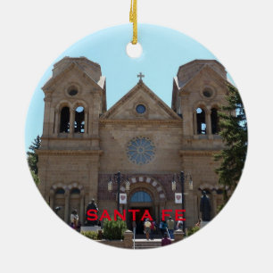 Santa Fe New mexico julprydnad Julgransprydnad Keramik