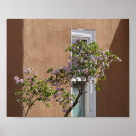 Santa Fe, New mexico, Lilacs Poster
