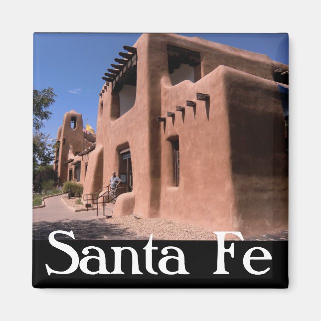 Santa Fe New mexico Magnet (Framsidan)