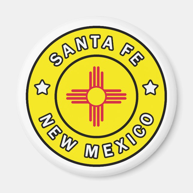 Santa Fe New mexico Magnet (Framsidan)