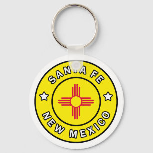 Santa Fe New mexico Nyckelring