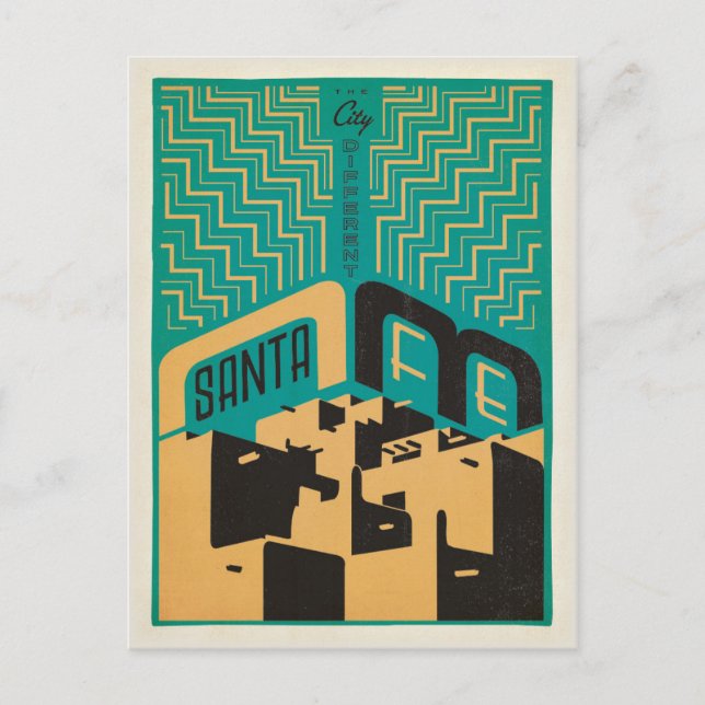 Santa Fe, New mexico | Olika städer Vykort (Framsida)