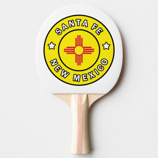Santa Fe New mexico Pingisracket (Framsidan)