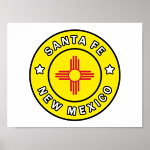Santa Fe New mexico Poster