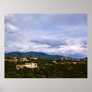 Santa Fe, New mexico Poster utskrift