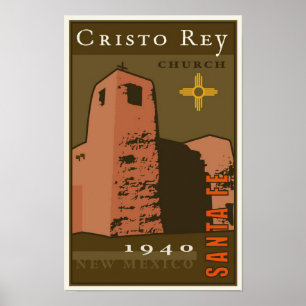 Santa Fe, New mexico, USA Poster
