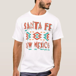SANTA FE NY - Mexico - BEKYMRAD TEXT Tee Shirt