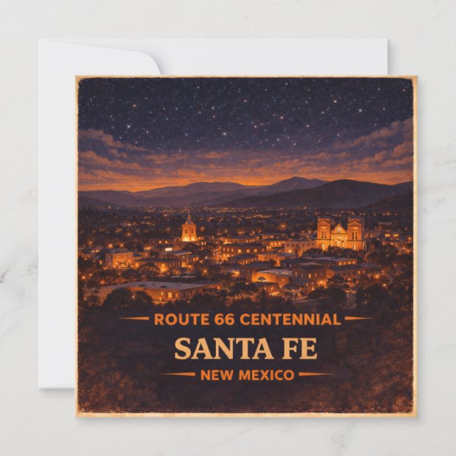 Santa Fe Route 66 Centennial Resestationsmaterial (Framsida)